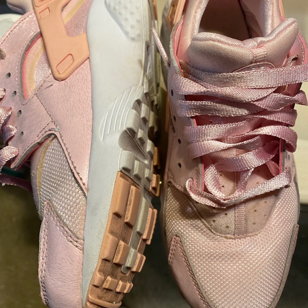 Pink and White Huarache